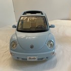 Vintage Lt Blue Barbie Vw Beetle Volkswagen Bug Mattel 2000 No Keys left Mirror