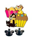 Disney Pin 2024 Hkdl Hong Kong Disneyland Chip Dale Cupcake Carnival Mystery Htf