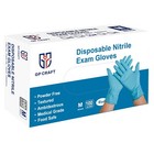 Gp Craft Blue Nitrile Gloves  4 Mil Latex Free - Case Of 1000  Industrial   Food