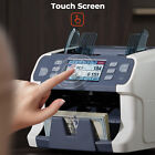 Munbyn Mixed Money Counter Touchscreen Value Counter Multi Currency Bill Counter