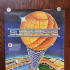Vtg 1982 Worlds Fair Knoxville Tn Sunsphere Poster 34    X 22    Rare Vintage Atomic