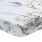 Lambs   Ivy Signature Watercolor Floral Organic Cotton Fitted Crib Sheet