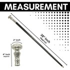 Vintage Antique Walking Cane Wooden Walking Stick Silver Brass Handle Knob Gi   