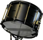 14  Deep Snare Drum 8  Carbon Steel Shell Low-end Punch Fast Response Rock Metal