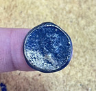 Extremely Rare Ancient Roman Brutus Eid Mar Denarius Bronze Coin