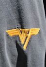Van Halen Road Crew Quarter Button Up Shirt Size Xl Distressed