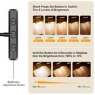 Gritin 19 Led Rechargeable Book Light For Reading In Bed With Memory F