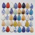 150g Ceramics Mosaic Tiles Random Color Raindrops Shape Mosaic Mixed Color