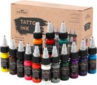 14 Colors Tattoo Ink Set 15ml 1 2oz Tattoo Ink Colors Set For Outlining shadi   