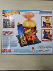 Hot Wheels City Downtown Burger Drive-thru 2022 Mattel - Brand New   Free Ship