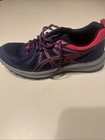 Asics Women s Frequent Trail Size 6 Running Shoes Purple Pink Athletic Sneakers