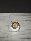 Vintage Mid-century Modern Art Deco Milk Glass Table Lamp Design Bedside Decor
