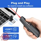 Wireless Presenter Clicker  Usb C  Red Laser  Air Mouse  Rechargeable