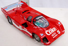 Porsche 962c Short Tail Coca Cola Slot Car 1 24 In Red 1 24 In Red