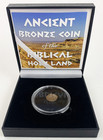 Ancient Bronze Coin Of The Biblical Holy Land - Nabatean Coin - Box And Coa