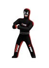 Un-filled Wrestling Dummy For Kids     Youth Grappling Dummies 4ft   48   Black