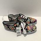 Womens Easy Usa Floral Print Lace Up Tennis Shoes Size 10m  New
