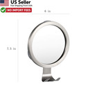 Ettori Fogless Shower Mirror For Shaving With Razor Holder Suction From Usa
