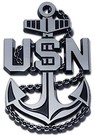 Us Navy Anchor Auto Emblem