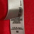 Next Level Apparel Red Bride Anchor Glitter Racerback Tank Top Women s M