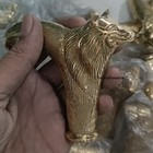Vintage Victorian Heavy Head Antique Handle For Walking Stick Cane Ladies Gift