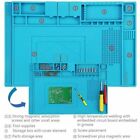 Phone Repair Silicone Pad Magnetic Work Mat Heat Insulation Soldering Iron Plat 