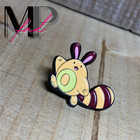 Pokemon Soft Enamel Pin Collectible Brooch Lapel Rubber Clutch Woodland Sentret