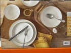 New Over back Options 16-piece Dinnerware Set  white 