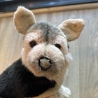 Vtg German Shepard Puppy Plush Applause Stuffed Animal  1985  14    Realistic Look
