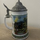 Vintage German Regimental Beer Stein Military Bmf Bier Seidel W  German Cavalry
