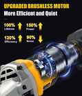 Cordless Angle Grinder For Dewalt 20v Battery Brushless Metal Xr Max  2batteries
