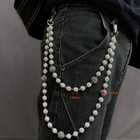 Stylish Rhinestone Wallet Chain - Multiple Colours Available 