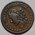 1837 E  Pluribus Unum - H  Crossman - Hard Times Token