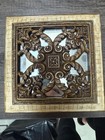 Vintage Ornate Filigree Wall Mirrors Square And Round Set