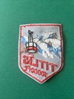 Titlis Switzerland Swiss Alps Skiing Ski Area Souvenir Patch 10000 Ft 