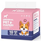50 Pack  Female Disposable Dog Diapers  Tight  Absorption   Comfort  All Sizes