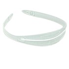 Scuba Dive Snorkeling Mask Silicone Strap Replacement - Clear 5 8  Width Thin