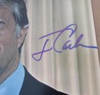 President Jimmy Carter Signed 11x14 Photo Beckett Bas Autographed