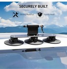 Rockbros Suction Cup Bike Rack For Car Roof With Aluminum Alloy Quick Release