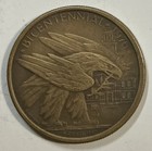 1976 Commemorative Medal Philadelphia Ben Franklin Round