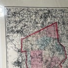 Massachusetts  Antique Map  1871 Bristol County A Reproduction