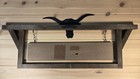 Wood Rustic Western  Welcome Sign Metal Longhorn Steer Door Wall Entryway Decor