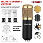 5core Recording Microphone Podcast Bundle Professional Condenser Mic Kit