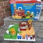 Vintage Fisher Price Little People Mcdonald   s 2552 Playset W Original Box