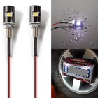 2x License Plate Light tag Screw Bolt Lamp 12v White Led Bulb For Car Motorcycle