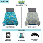 Franco Kids Spongebob Twin full Reversible Comforter  Size 72  X 86   Sponge   