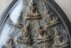 Antique 19th-20th Century Old Thai Amulet Southeast Asia G