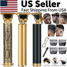 Professional Cordless Hair Clippers   Beard Trimmer Barber Cutting Machine