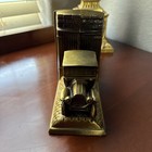 Vintage 1930s Brass bronze Marked Scc Ford Model T Car Detailed Bookends Set
