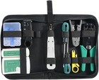 Professional Network Tool Kit Rj45 Crimper Cable Tester Stripper Ethernet Lan